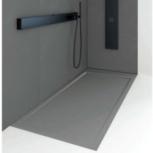 Plato de ducha resina QUORE CENIZA 90x200cm