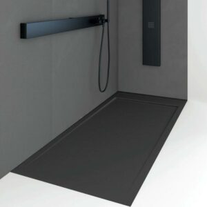 Plato de ducha resina QUORE NEGRO 90x200cm