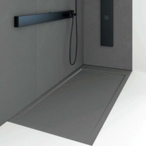 Plato de ducha resina QUORE ANTRACITA 70x130cm