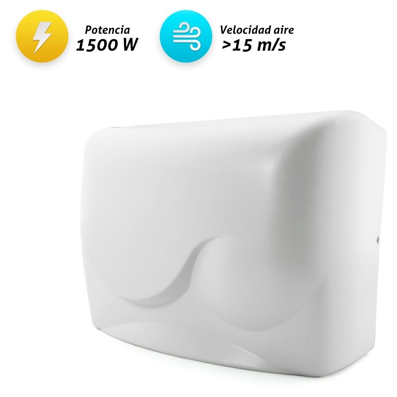 Secamanos automático blanco MU-SEC-588B - Blanco