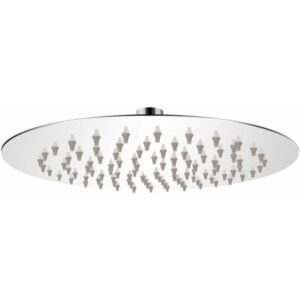 Cabezal de Ducha Efecto Lluvia Acero Inoxidable Redondo 20 cm - Plateado - Vidaxl