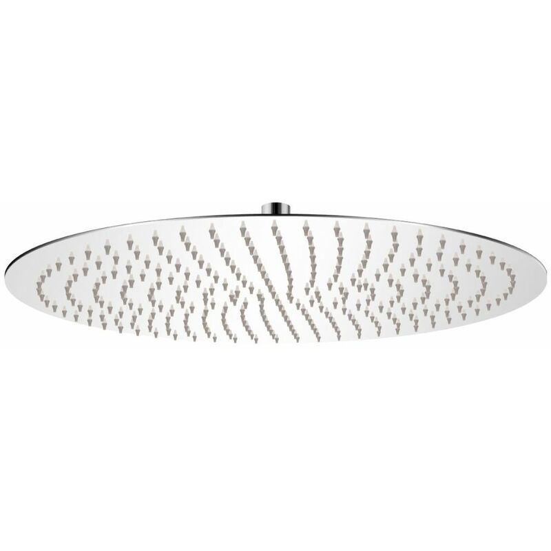 Cabezal de Ducha Efecto Lluvia Acero Inoxidable Redondo 50 cm - Plateado - Vidaxl