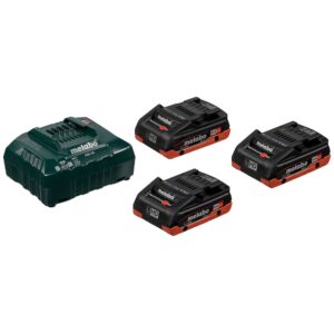 Metabo Basis Asc 30-36v + 3x 18v 4.0ah One Size Black