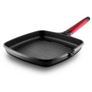 Castey Grill Mango Desmontable 22 Cm One Size Black / Red