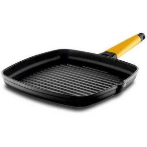 Castey Grill Mango Desmontable 27 Cm One Size Black / Yellow