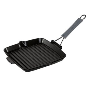 Staub Sartén Parrilla Cuadrada 24 Cm Inducción One Size Black