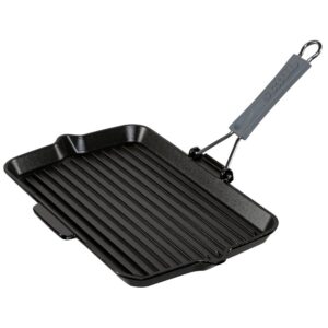 Staub Sartén Parrilla Cuadrada 24x36 Cm Inducción One Size Black