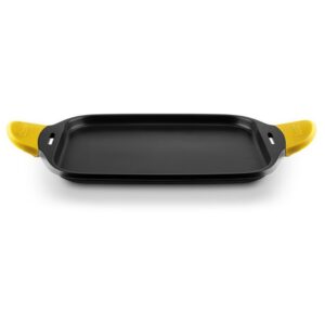 Castey Grill Asas De Silicona 45 Cm One Size Black / Yellow
