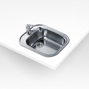 Teka Stylo 1c Rectangular One Size Stainless Steel