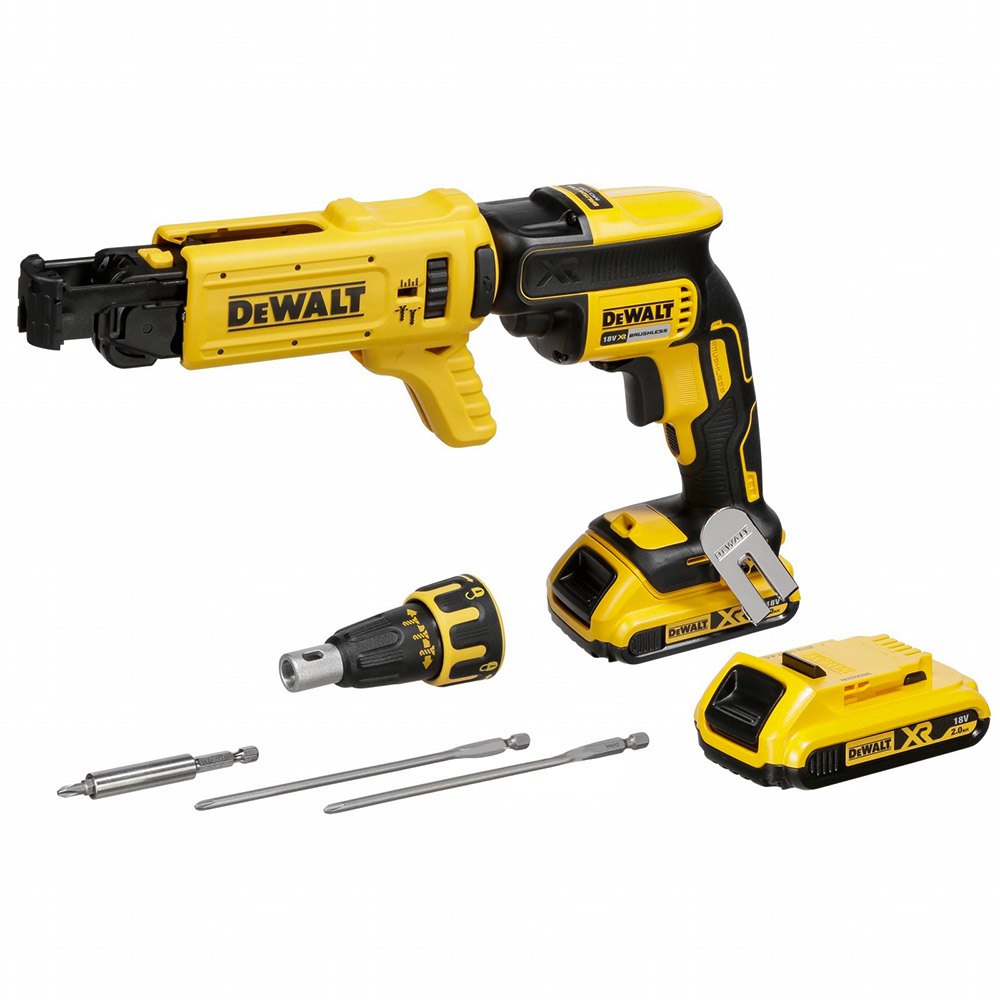 Dewalt Dcf620d2k-qw Sin Cable Panel De Yeso 18v One Size Black / Yellow