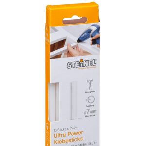 Steinel Barras De Pegamento Caliente Ultra Power 7 Mm 16 Unidades One Size Clear