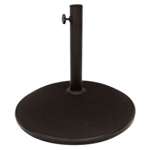Aktive Soporte Circular Parasol Cemento 35-48 Mm 48 x 8 cm Black