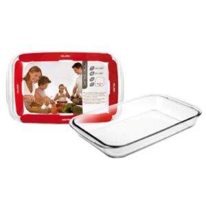 Ibili Fuente Horno Rectangular Kristall One Size Clear