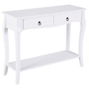 Homcom Mesa Consola Diseño 100x33x75cm One Size
