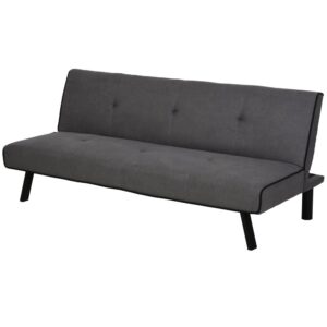 Homcom Sofá Cama De 3 Plazas 170x76x72.5 Cm One Size