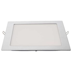 Edm Downlight Led Cuadrado 20w 1500 Lumens 4000k 22x22 Cm One Size Chrome