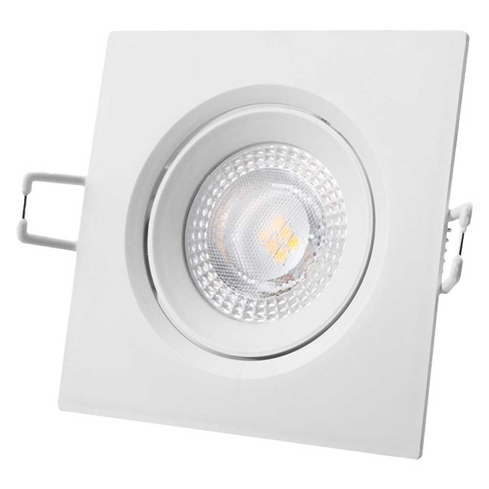 Edm Downlight Led Empotrable 5w 380 Lumens 4000k One Size White
