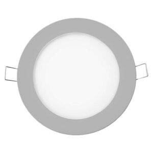 Edm Mini Downlight Led Cuadrado 6w 320 Lumens 4000k One Size Chrome