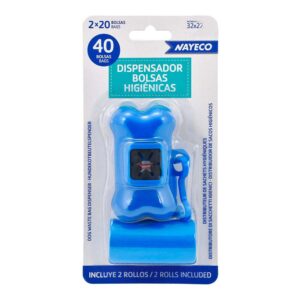 Nayeco Portabolsas 7009 2x20 Unidades One Size Blue