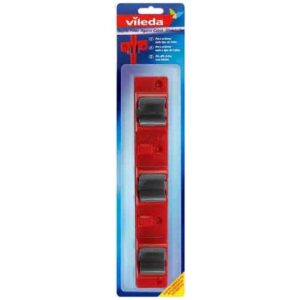 Vileda Sujeta Palos Triple 100426 One Size Red