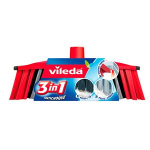 Vileda Recambio Escoba 142157 One Size Black / Red
