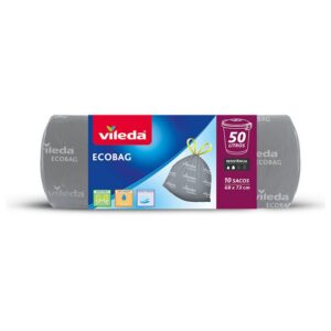 Vileda Bolsas Basura 151988 10 Unidades 50l One Size Grey