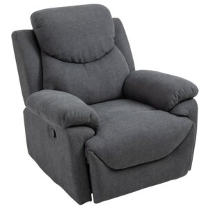 Homcom Sillón Reclinable Con Reposabrazos Y Reposapiés One Size