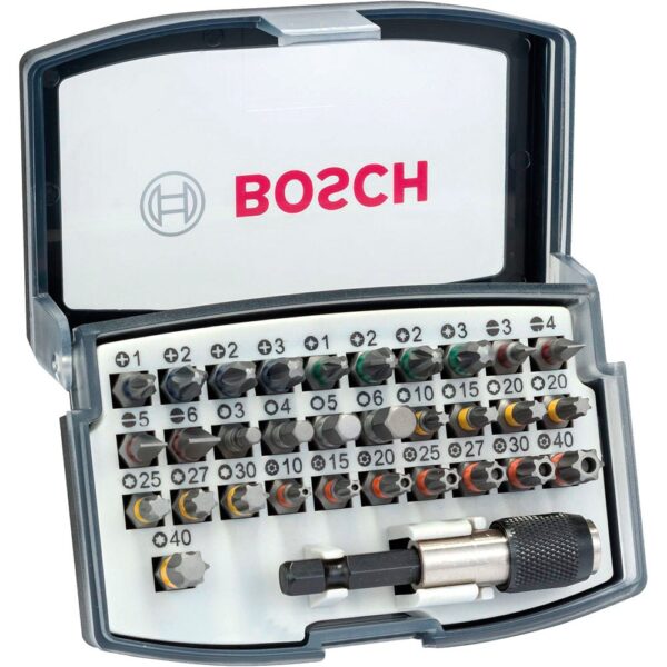 Bosch Juego De Puntas De Destornillador Profesional 32 Piezas One Size Silver