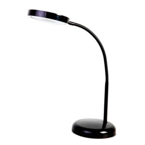 Edm Flexo Led Sobremes Praga 3w 210 Lumens 6400k One Size Black
