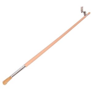 Edm Pincel Cabo Lata N10 6 Mm One Size Brown / Silver