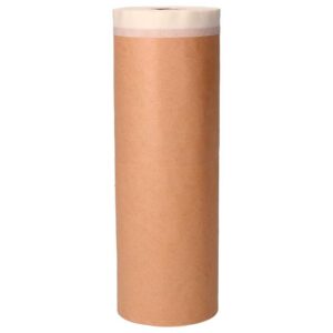 Geko Papel Con Cinta Adhesiva 300 Mm X 20 M One Size Brown / White
