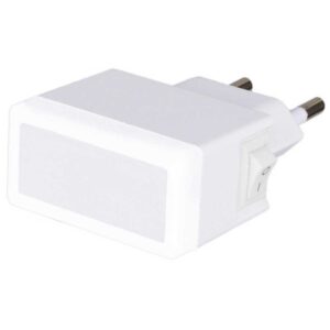 Solera Piloto De Noche Led Con Interruptor 1.5w One Size White