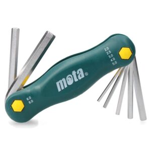 Mota Juego Llaves Allen Tipo Navaja Lq71 One Size Green / Silver