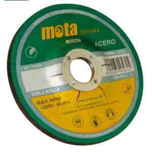 Mota Herramientas Disco De Desbaste D1160 115x6x22.23 Mm One Size Green / Yellow