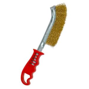 Mota Herramientas Cepillo Cabo Plastico Acero F116a One Size Silver / Brown / Red