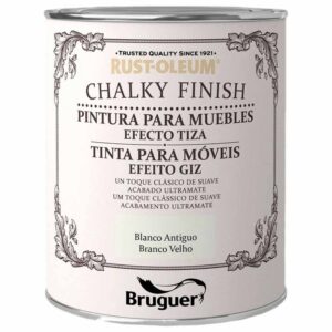 Bruguer Pintura Muebles Rust-oleum Chalky Finish 5397509 0.75l One Size Antique White