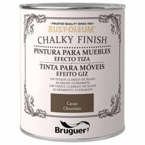 Bruguer Pintura Muebles Rust-oleum Chalky Finish 5397519 0.75l One Size Chocolate Cocoa