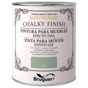 Bruguer Pintura Muebles Rust-oleum Chalky Finish 5397527 0.75l One Size Oliva
