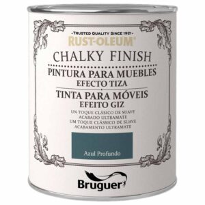 Bruguer Pintura Muebles Rust-oleum Chalky Finish 5397530 0.75l One Size Navy Blue