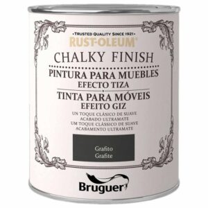 Bruguer Pintura Muebles Rust-oleum Chalky Finish 5397533 0.75l One Size Graphite