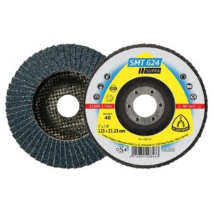 Klingspor Smt 624 Supra 125 Grano 60 Curvo 12 One Size Black