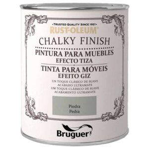 Bruguer Pintura Muebles Rust-oleum Chalky Finish 5397555 0.75l One Size Stone