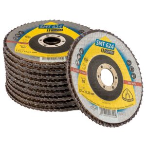 Klingspor Smt 624 Supra 125 Grano 80 Curvo 12 One Size Black