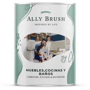 Ally Brush Pintura Muebles 750ml One Size White
