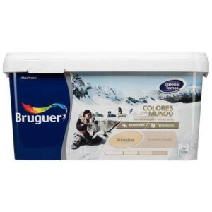 Bruguer Pintura Monocapa Colores Del Mundo Alaska 5246656 4l One Size Warm White
