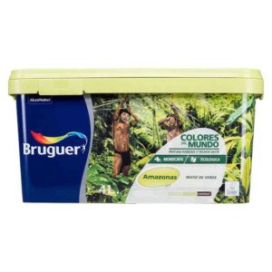Bruguer Pintura Monocapa Colores Del Mundo Amazonas 5246649 4l One Size Green Tint