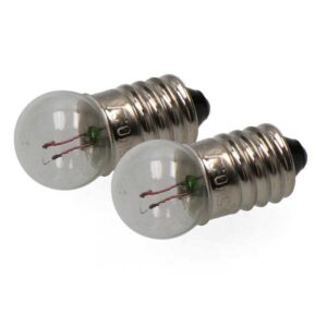 Edm Bombilla Esférica 3.5v 2 Unidades One Size Grery