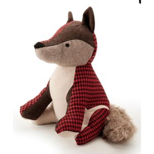 Inofix Tope Puerta Textil Zorro 1kg One Size Red / Beige