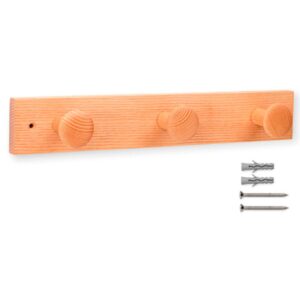 Inofix Colgador 3 Ganchos One Size Wood