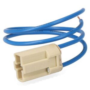 Edm Portalamaparas Con Cable 250v G9 10 Cm One Size White / Blue
